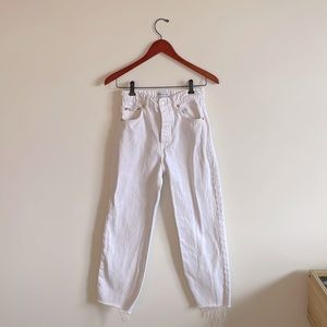 Zara white jeans. Size 4